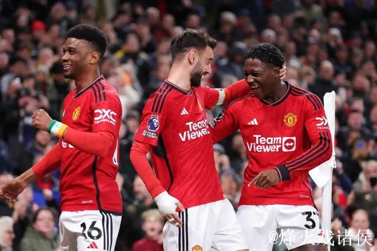曼联近5战对手未尝胜绩！4-4战平伯恩茅斯 3次领先被追平 B费世界波无力回天
